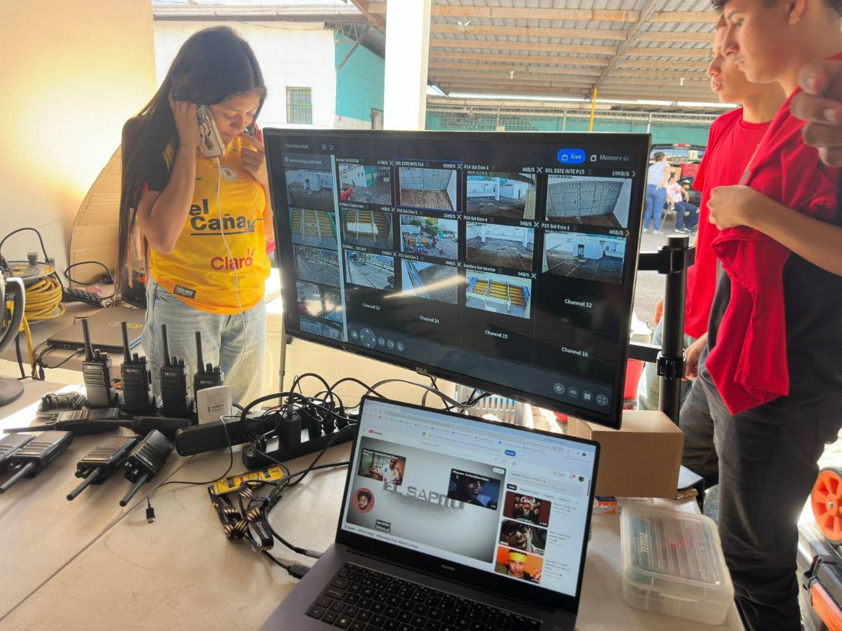 Se instala sistema de cámaras de videovigilancia en el estadio Morazán