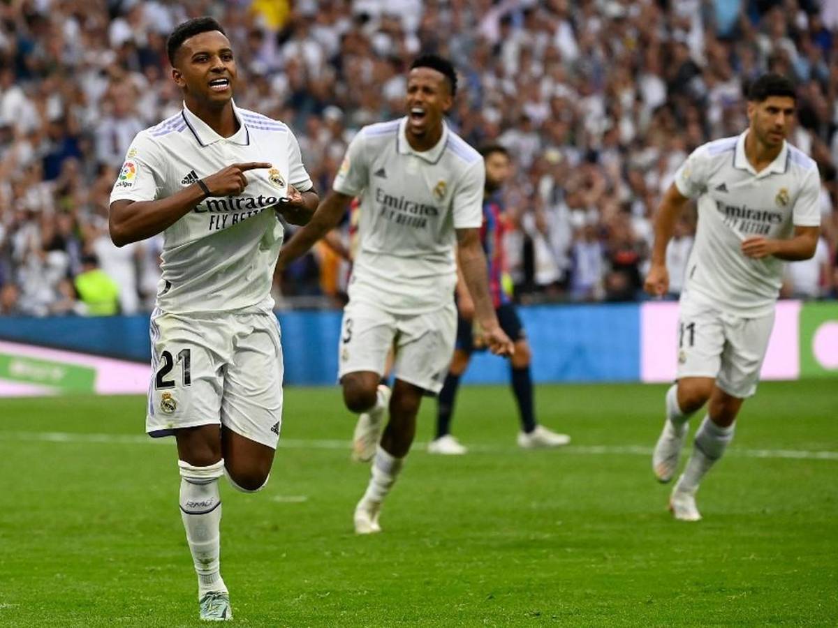 Real Madrid venció 3-1 al Barcelona en el clásico español