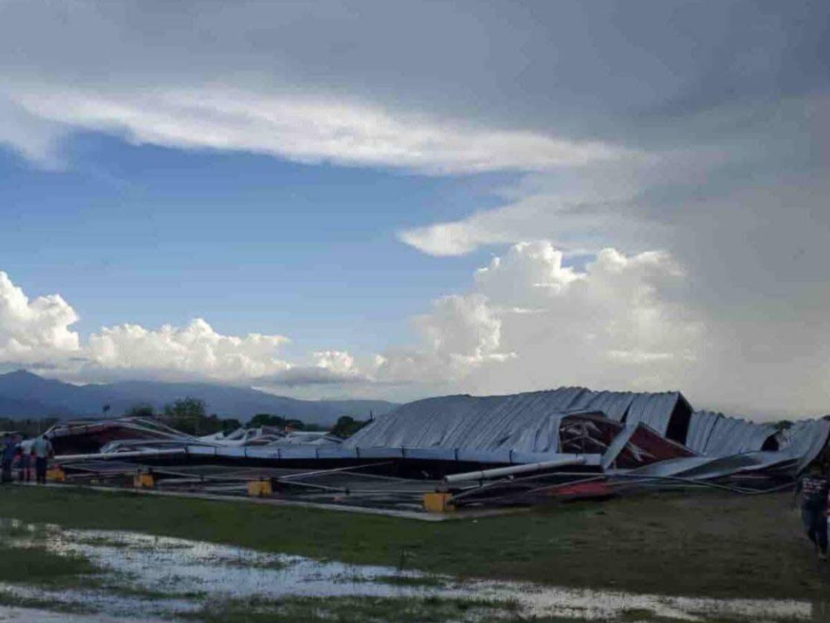 ¿Por qué se desplomó el polideportivo construido en Olanchito por Condepor?