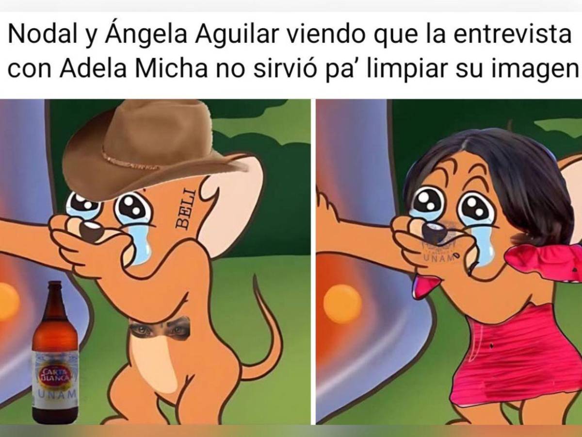 Los memes que dejó la entrevista de Christian Nodal con Adela Micha