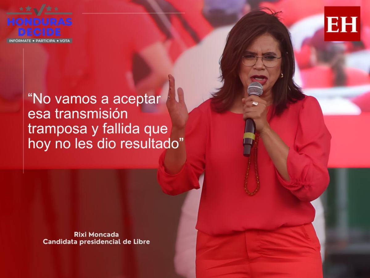 Nasralla y Asfura son los de la narcodictadura: las frases de Rixi Moncada en la Villa Olímpica