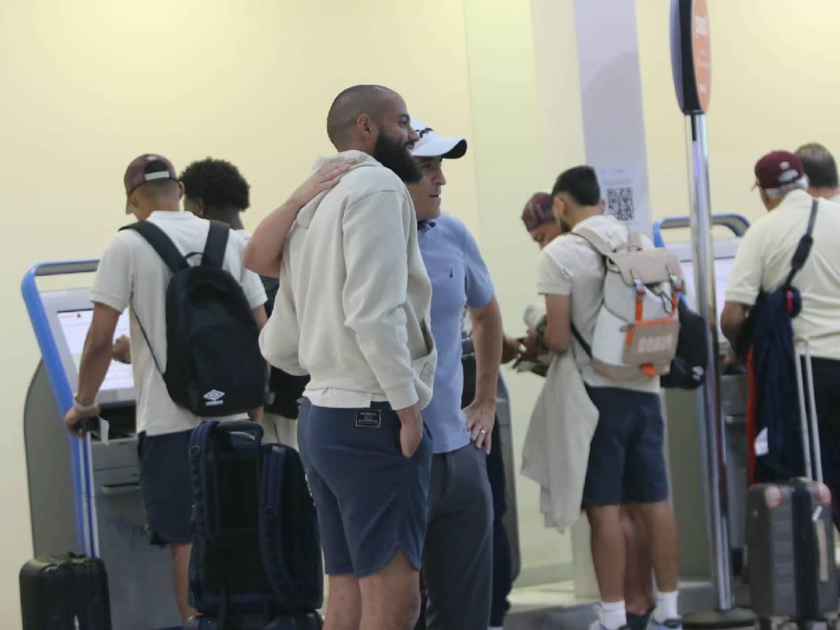 Con sus figuras y un invitado especial: Olimpia viajó a México para enfrentar al América en Concacaf