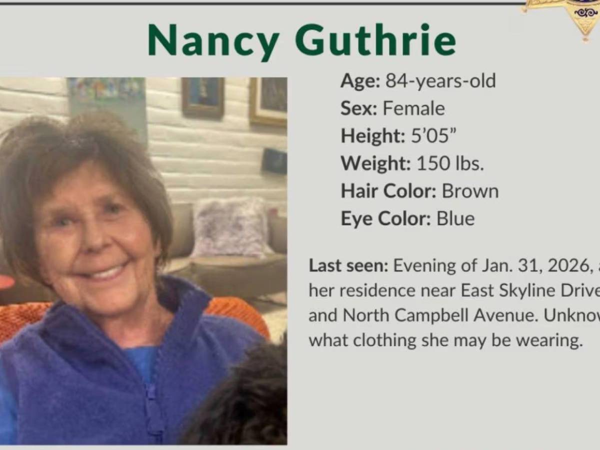 El caso Nancy Guthrie: qué pasó con el rastro de la madre de Savannah