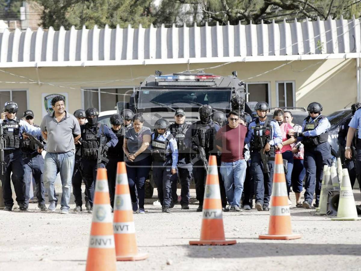 Más de L 420 millones del narcotráfico aseguran en Choluteca y capturan a Los Domínguez