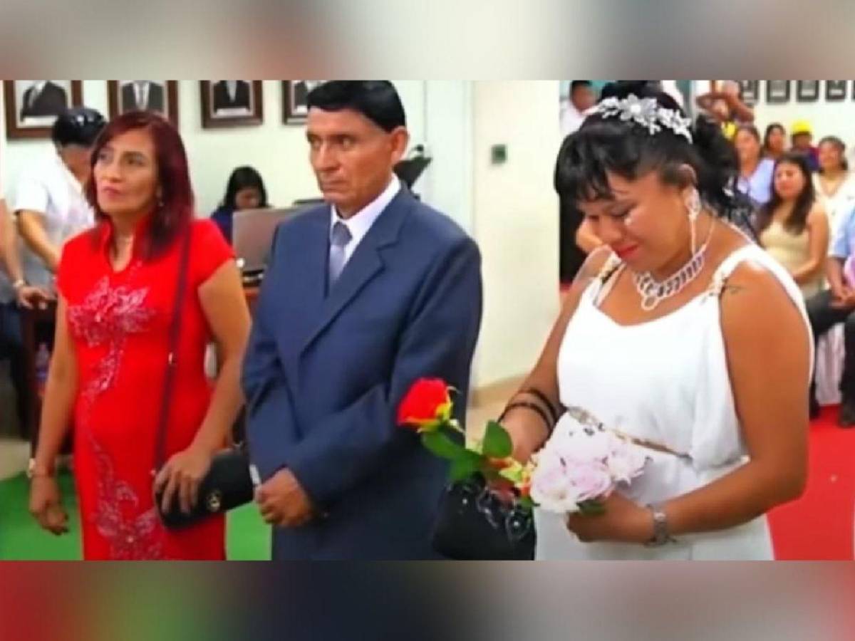 La “novia fugitiva” de Perú revela su verdad: “Vi a mi novio besándose con otra”