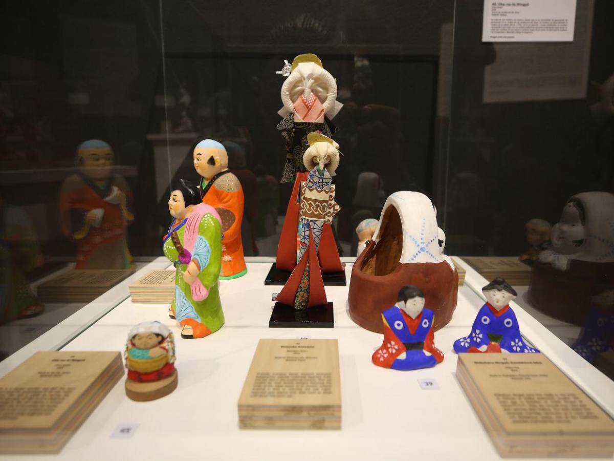 Exposición de muñecas  japonesas en Tegucigalpa