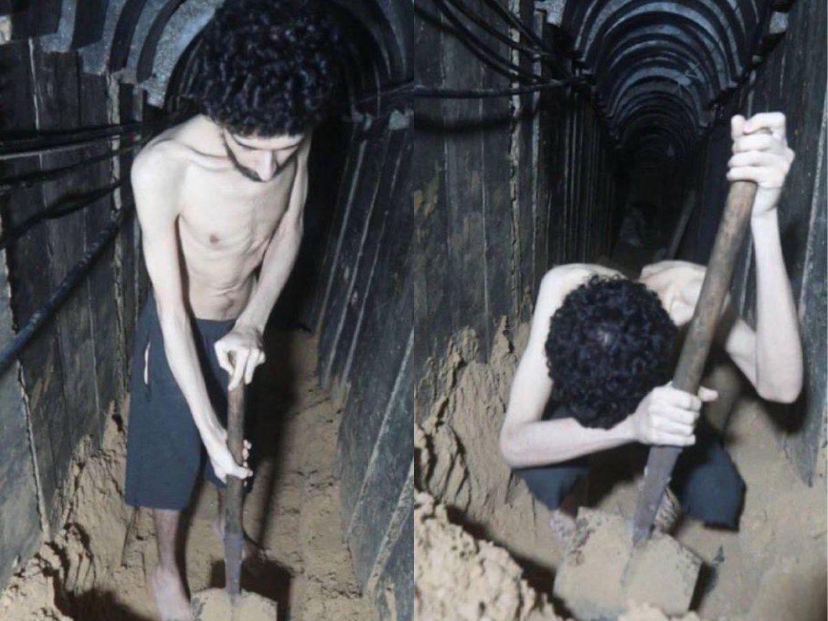 Evyatar David, rehén al que Hamás obligó a cavar su propia tumba; fue liberado 2 años después