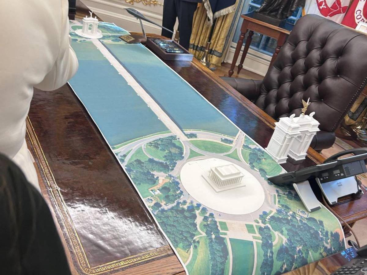 ¿Cómo será el “Arco del Triunfo” que Trump planea construir por los 250 años de independencia?