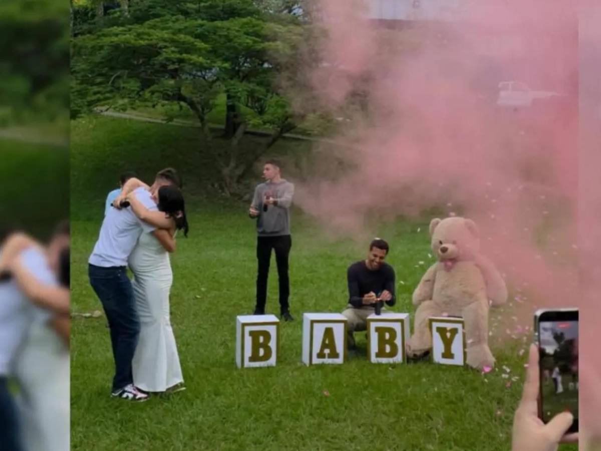 La presentadora hondureña que anunció estar embarazada de futbolista