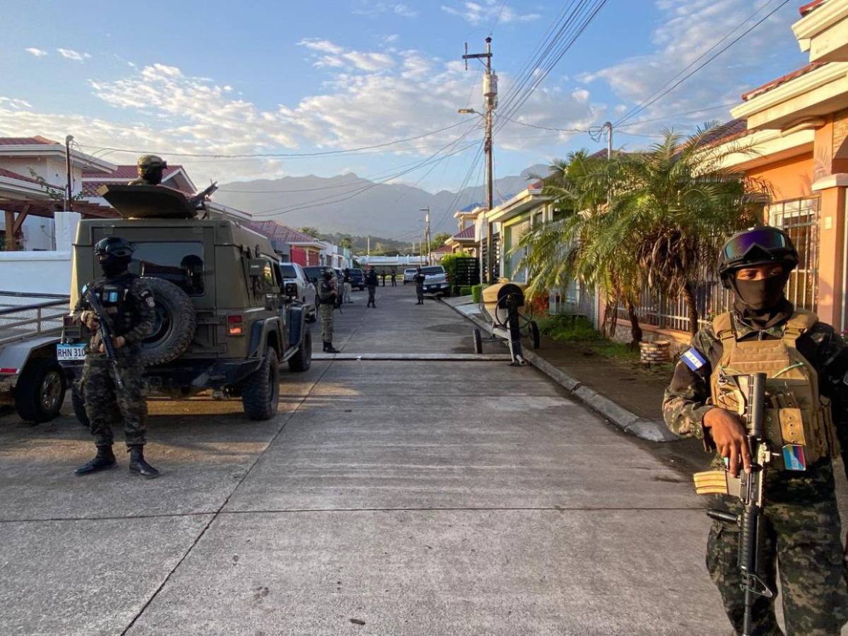 Mansiones y un carwash: los lugares allanados en la zona norte del país