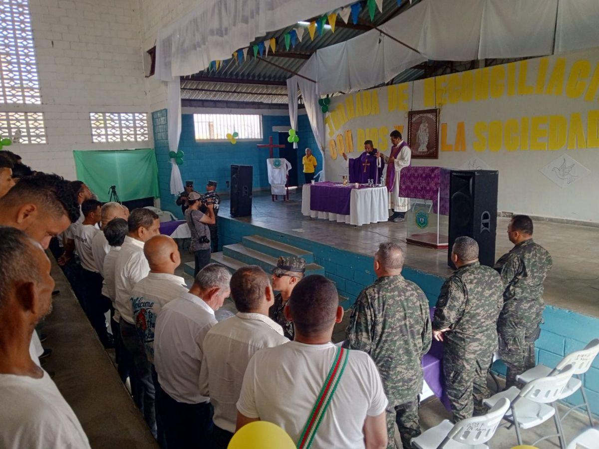 Privados de libertad participan en jornada de reconciliación con Dios