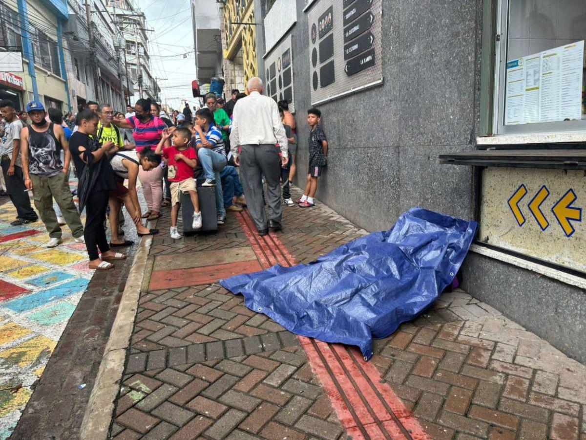 Matan a un hombre a disparos en el centro de la capital