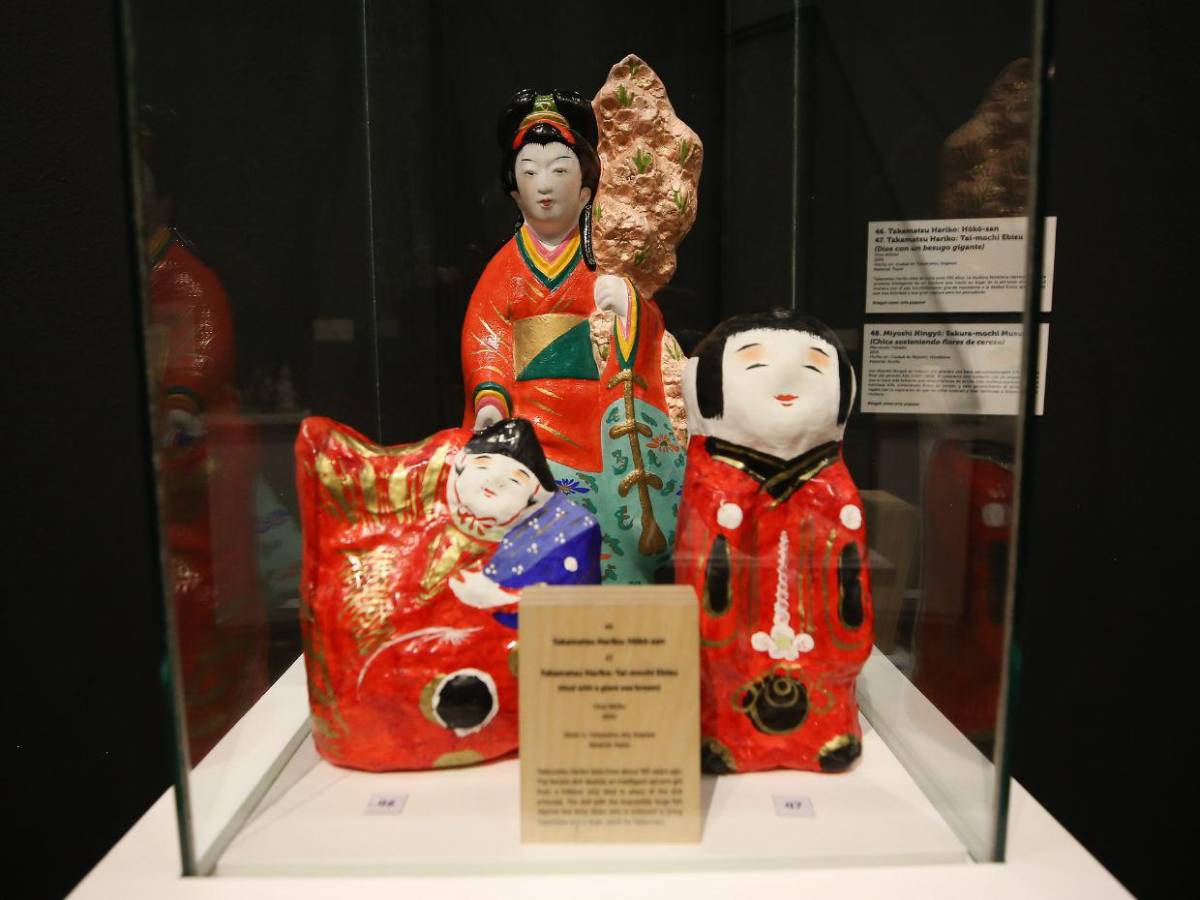 Exposición de muñecas  japonesas en Tegucigalpa
