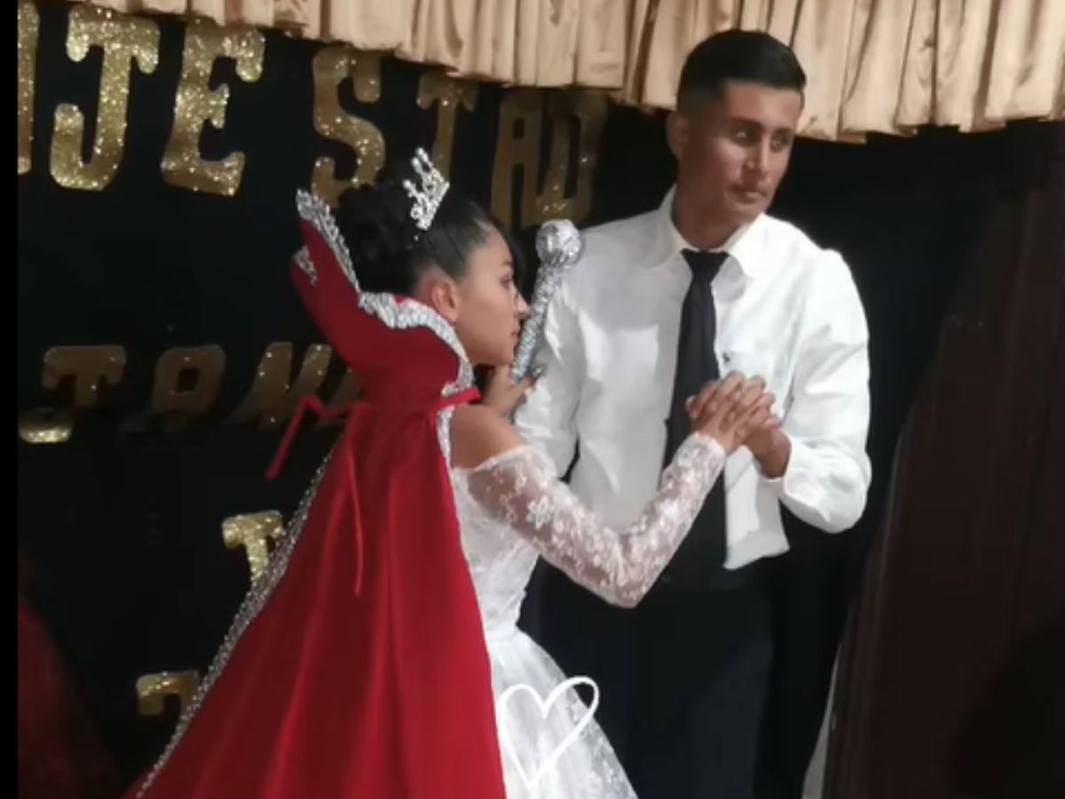 Murió carbonizada en su casa: Momento en que Jancy España se coronó como reina de Nueva Armenia