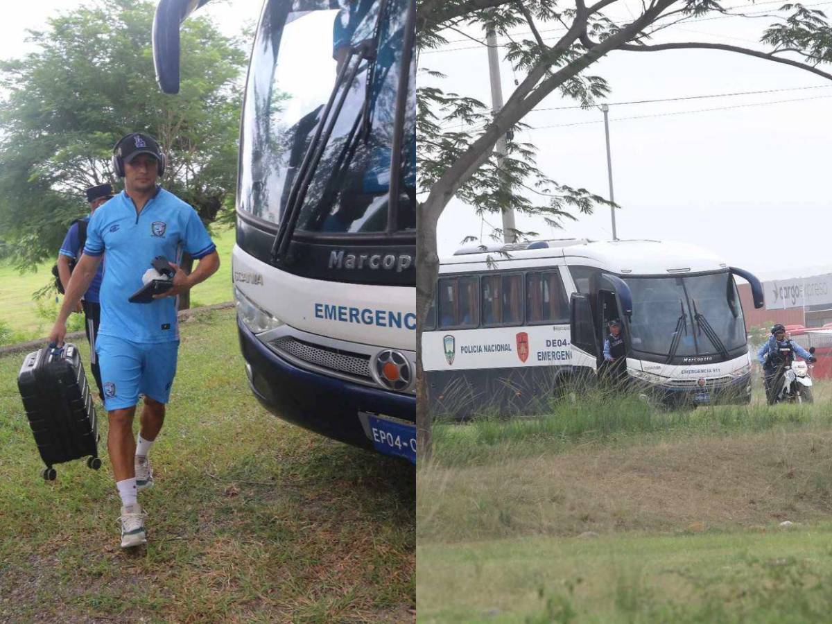 En bus comprado con fondos de la Tasa de Seguridad: así se movilizó Génesis PN en su debut en Liga