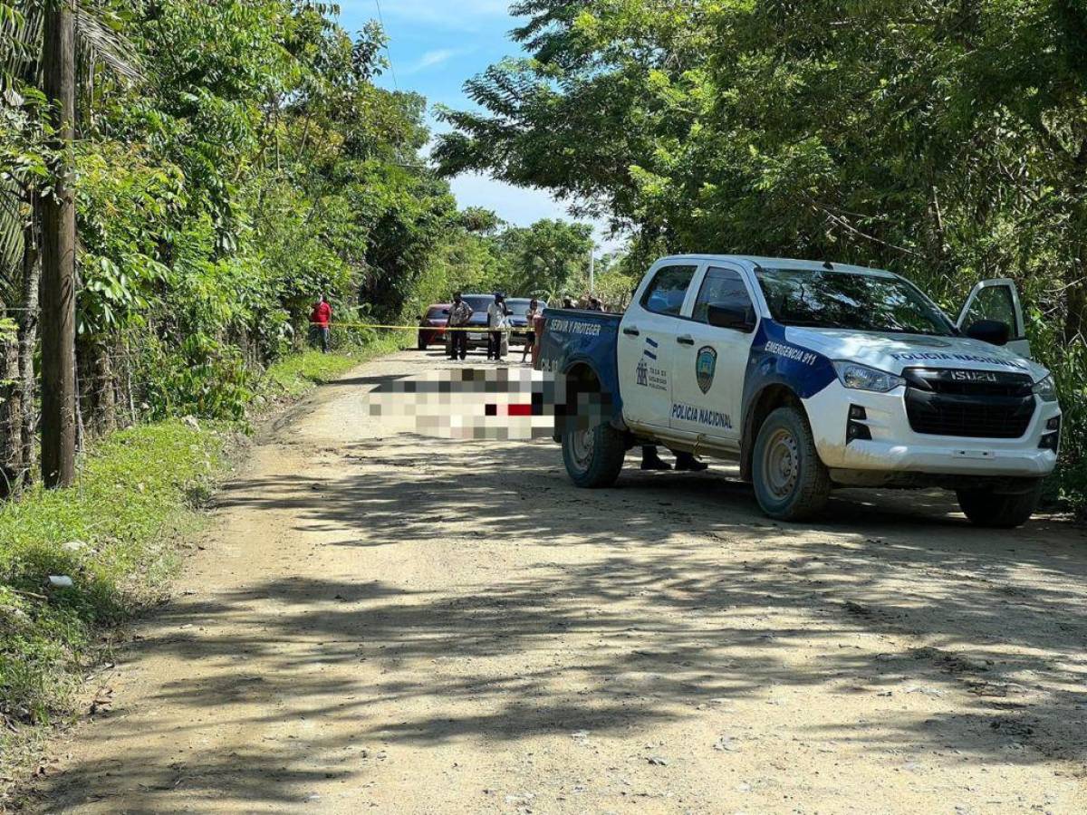A disparos matan a padre e hijo en La Travesía, Puerto Cortés