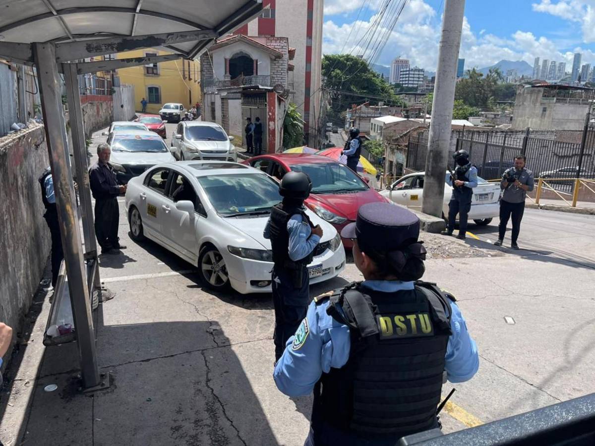 DAET refuerza seguridad en transporte público de la capital ante amenazas de extorsión