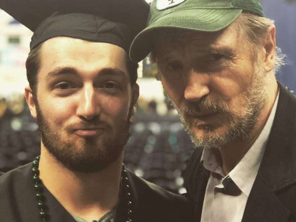 Daniel Neeson, hijo de Liam Neeson, anuncia su compromiso con Natalie Ackerman