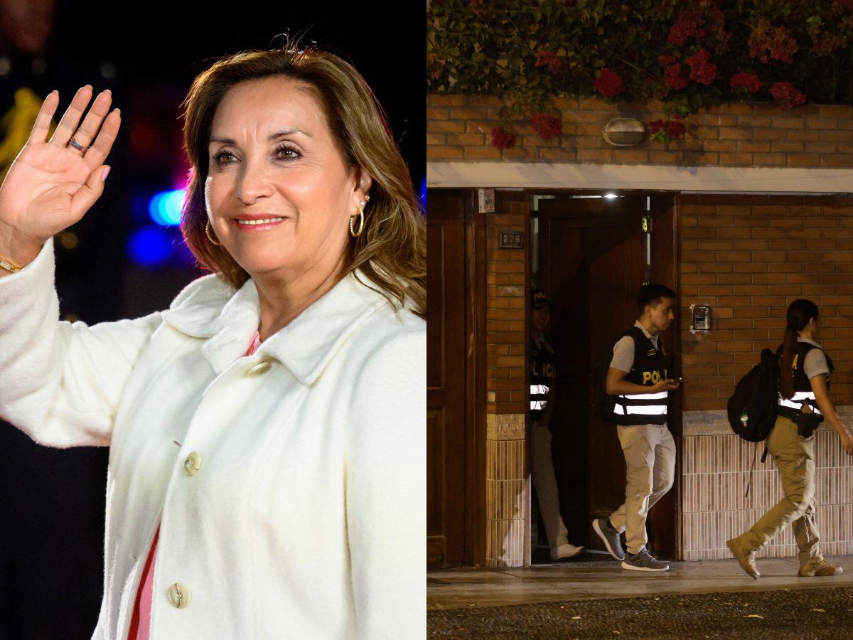 Allanan vivienda de presidenta de Perú, Dina Boluarte, por enriquecimiento ilícito