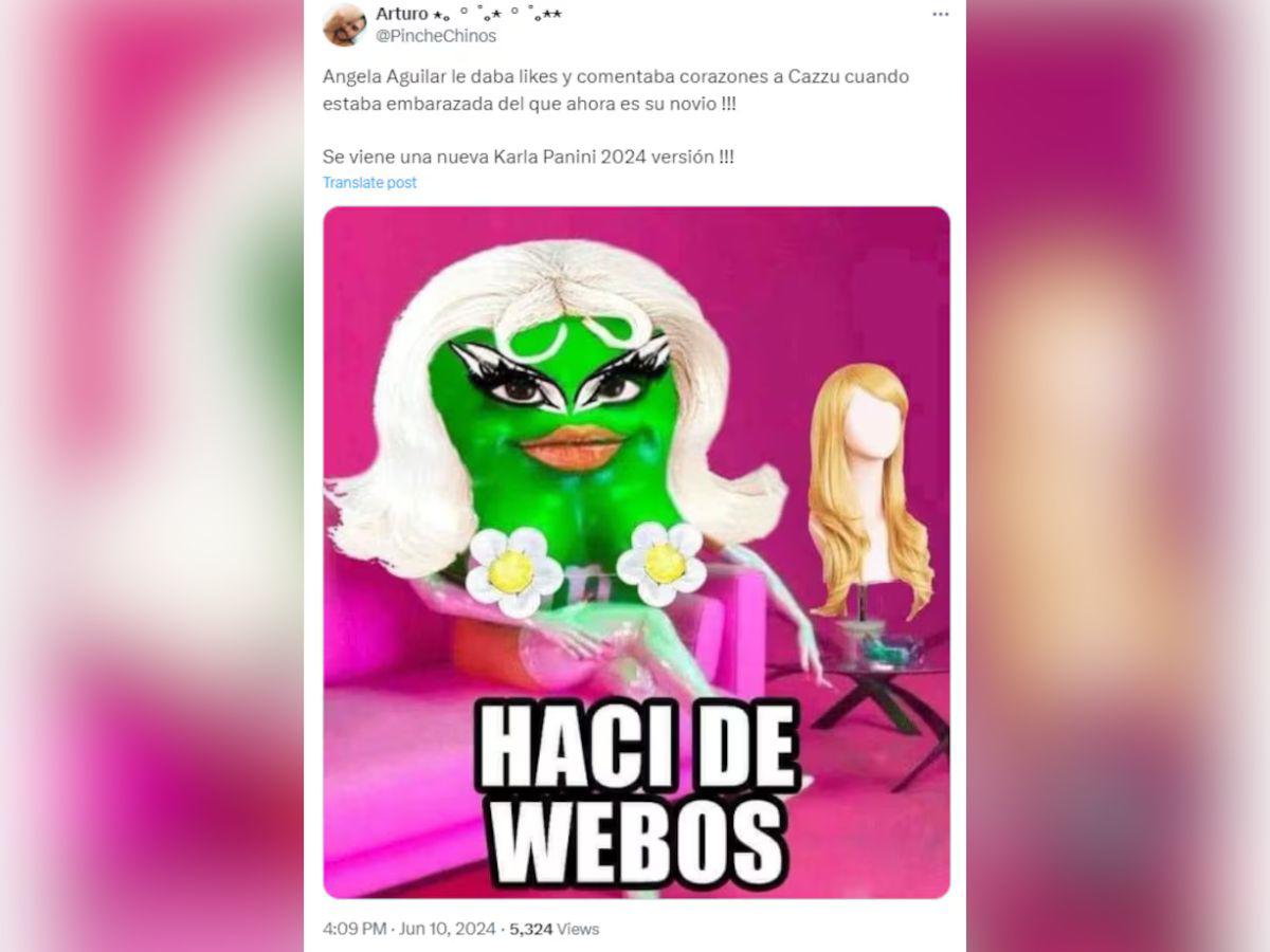 Memes por relación de Christian Nodal y Ángela Aguilar