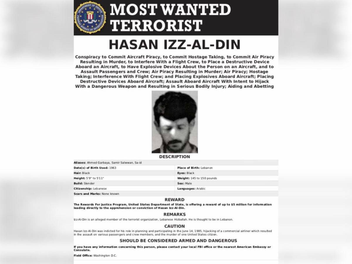 Sin El Mencho, así queda la lista de los más buscados por Estados Unidos