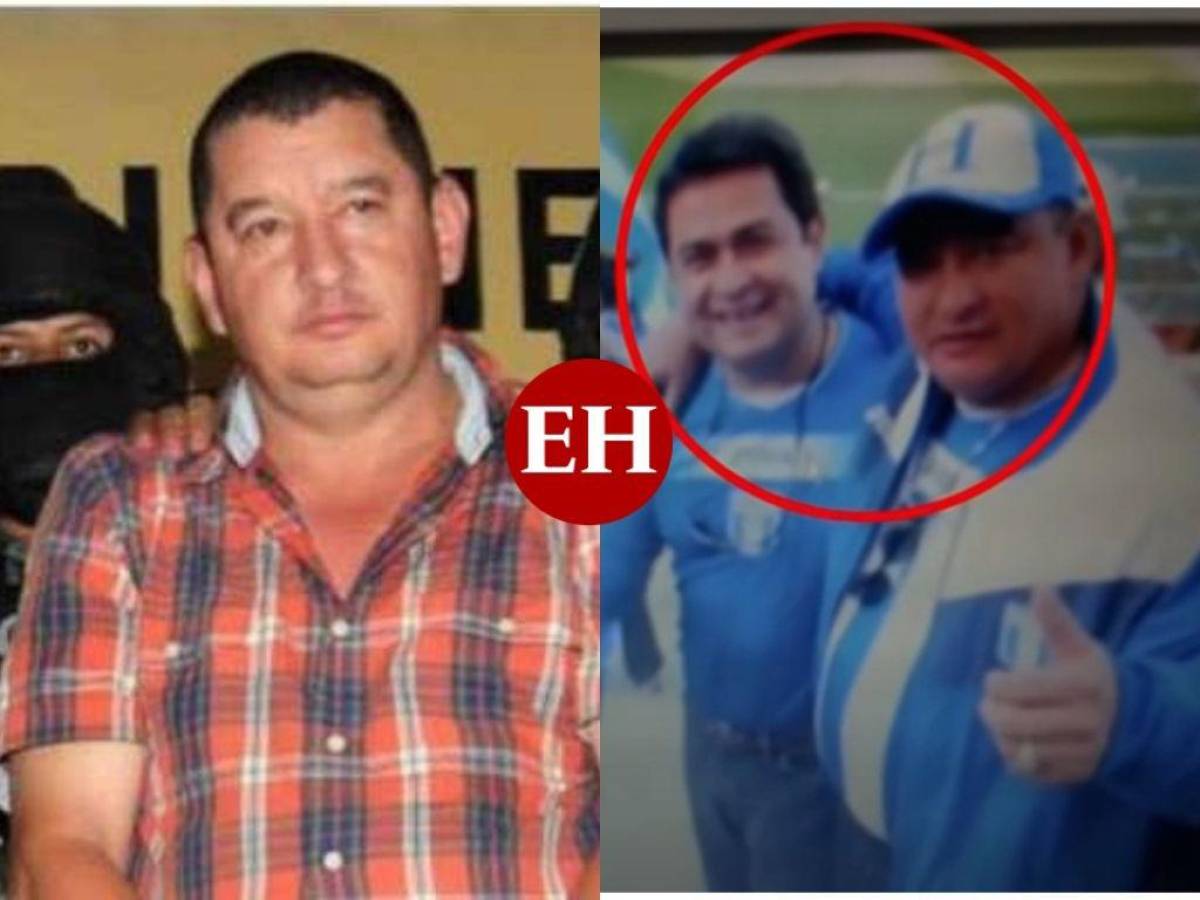 Exagente de la DEA revela foto de JOH junto a uno de los hermanos Valle en el Mundial 2010