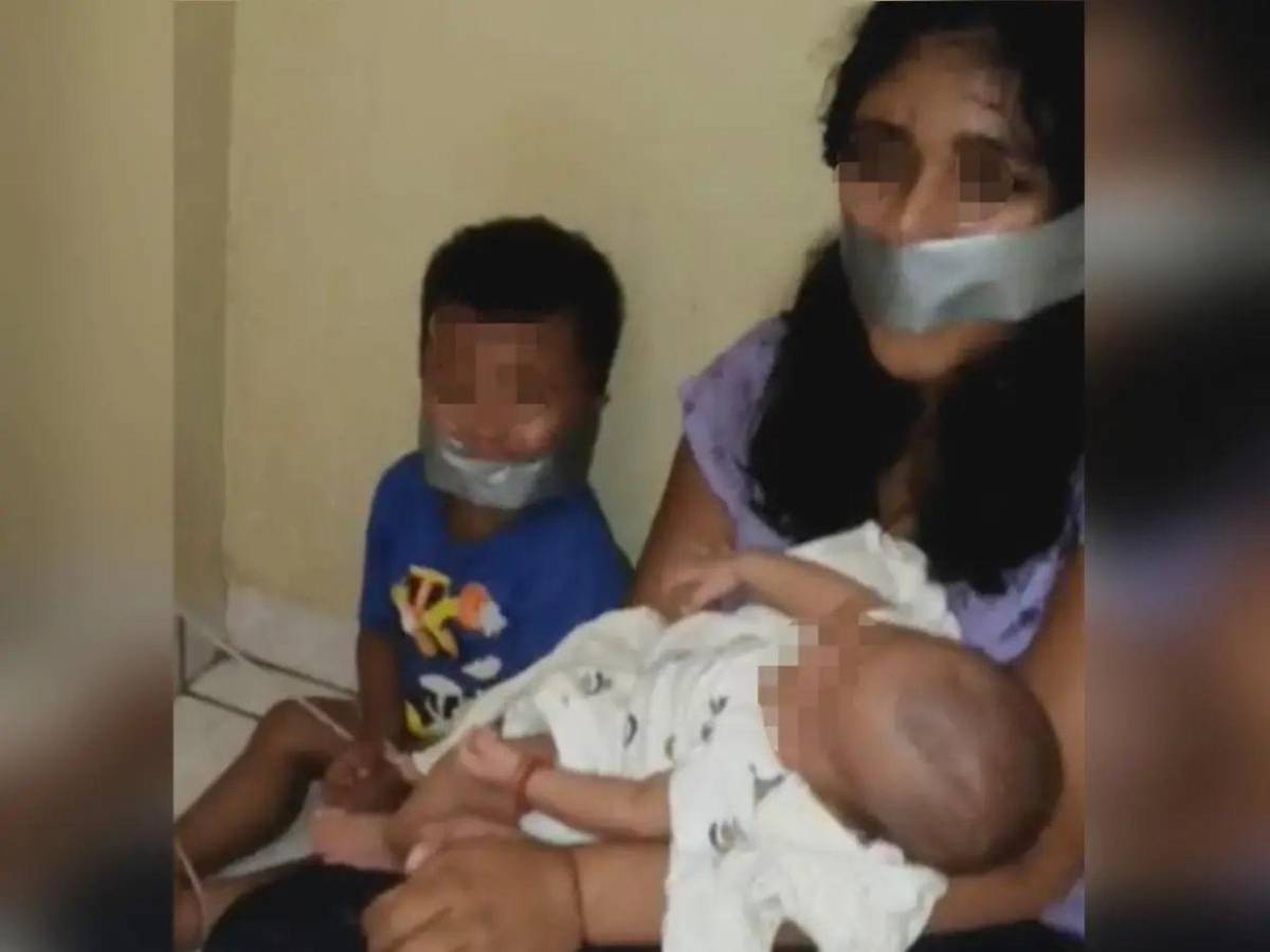 Enviaba videos con los pies amarrados: Madre fingió su secuestro y el de sus dos hijos