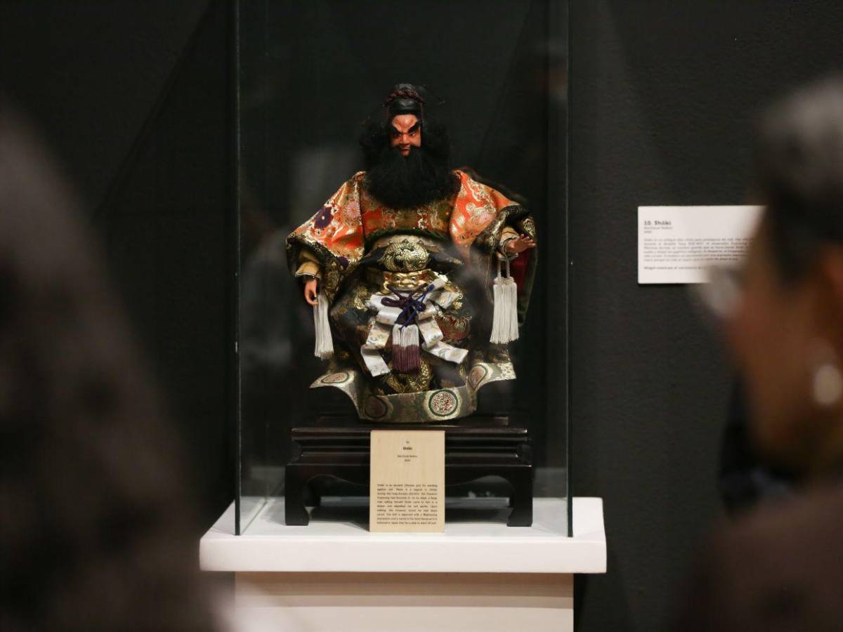 Exposición de muñecas  japonesas en Tegucigalpa