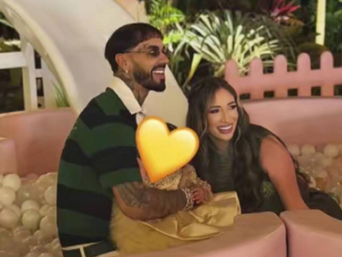 Anuel y su novia celebran por todo lo alto el primer año de su hija, Emma Luna