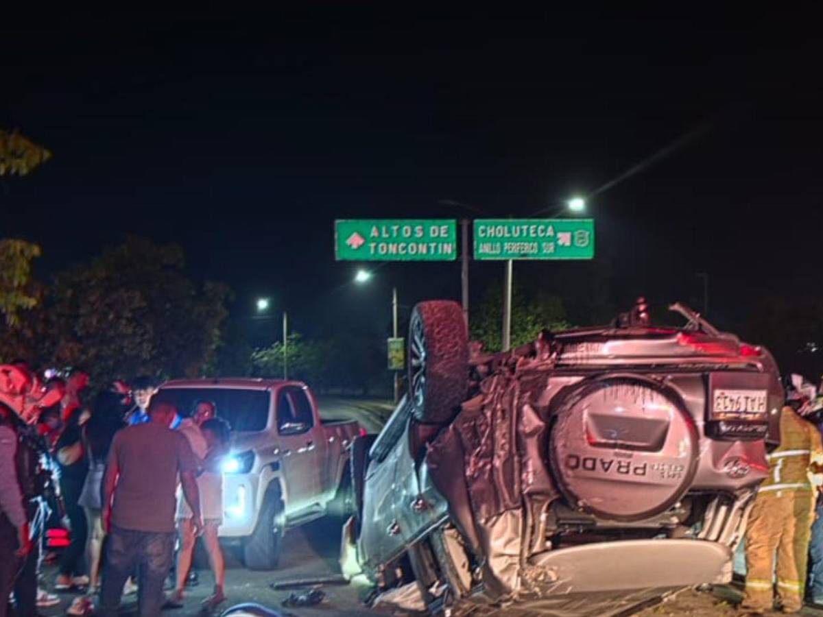 Piques y alcohol: revelaciones sobre accidente donde murieron dos menores en Altos de Toncontín