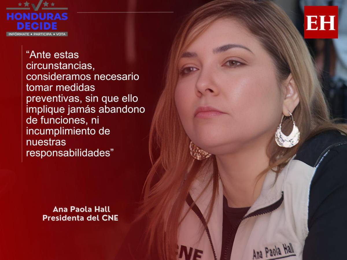 Autoridades nacionales son las que han generado intimidación contra nosotras: Ana Paola Hall