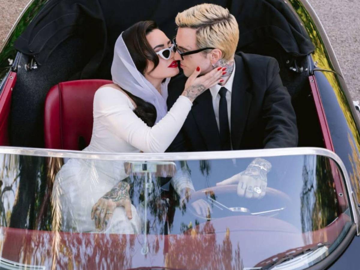 Demi Lovato se casa con Jordan Lutes en una ceremonia íntima en California