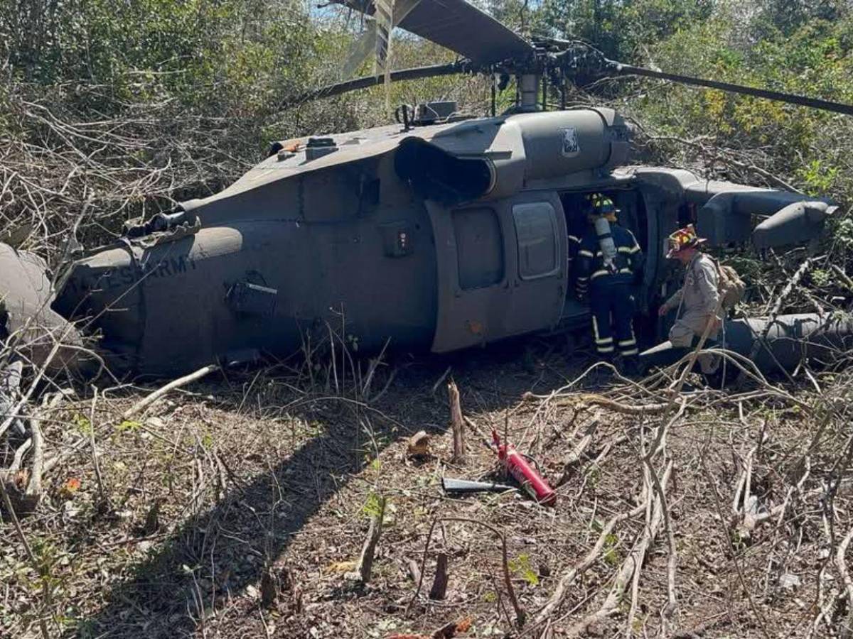 ¿Qué habría provocado el accidente en helicóptero militar en Comayagua?