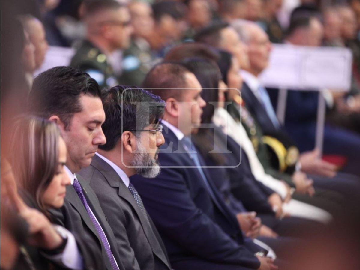 Con Nasry Asfura, las FF AA y funcionarios celebran misa en honor a la Virgen de Suyapa