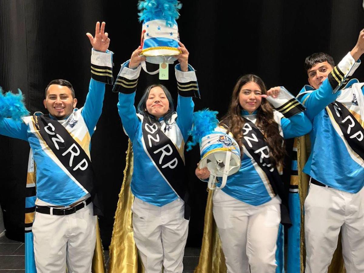 Banda de Marcha Honduras 504 celebra haber logrado lo impensable en el halftime de la NFL