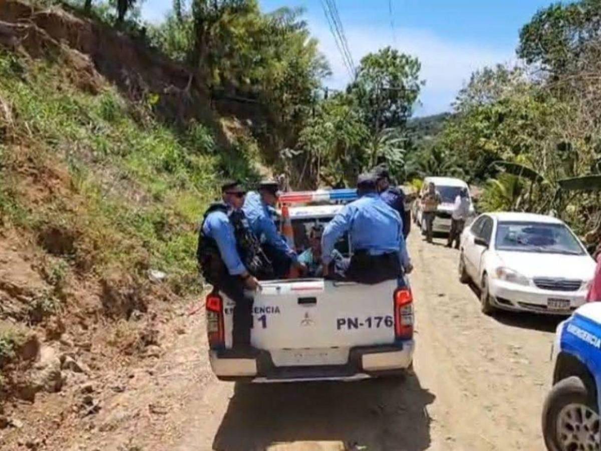 Enmontañado y sin poder salir de la isla: captura de hombre que mató a su expareja en Roatán
