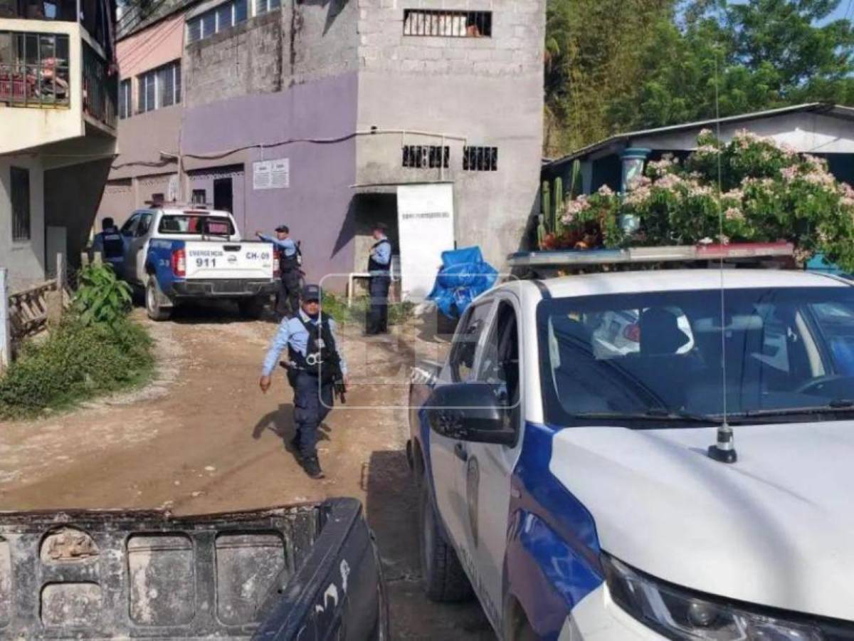 En fotos: así es la casa donde mataron a cuatro primos en La Ceiba