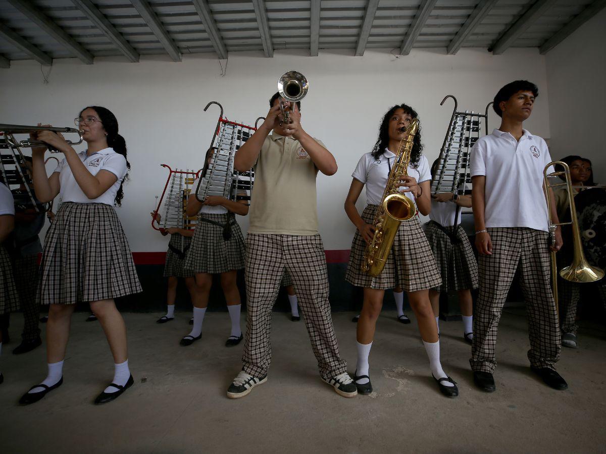 ¿La banda del Instituto Abdiel conquistará los desfiles patrios? Todo sobre su preparación