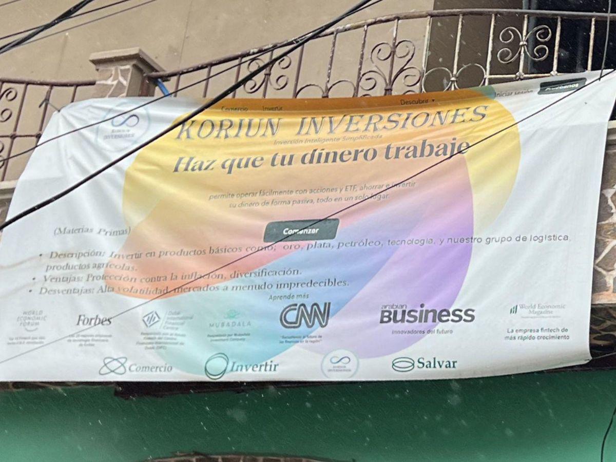 Empresas niegan vínculo con Koriun Inversiones, pese al uso de sus logotipos en banners promocionales