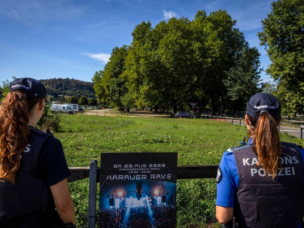 Buscan en toda Suiza al autor de tiroteo en fiesta electrónica que dejó un muerto