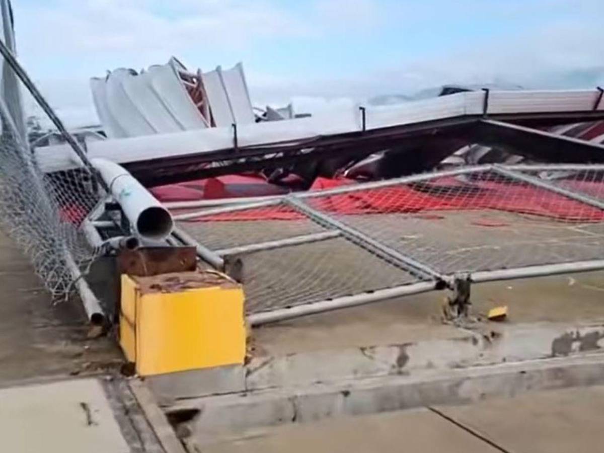 Exponen por qué se desplomó polideportivo que hizo Condepor: Total chabacanada lo que hicieron