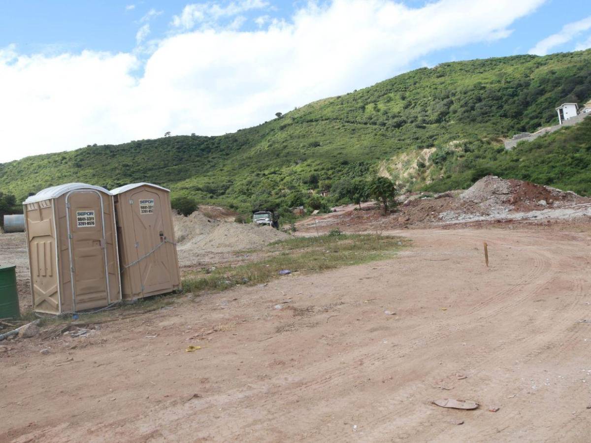 En fotos: lento avance del proyecto de libramiento en la salida al sur