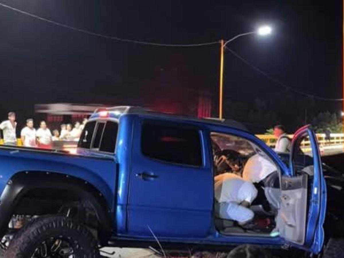 Uno fue deportado, el otro volvió de visita: Hermanos mueren en accidente en Yoro