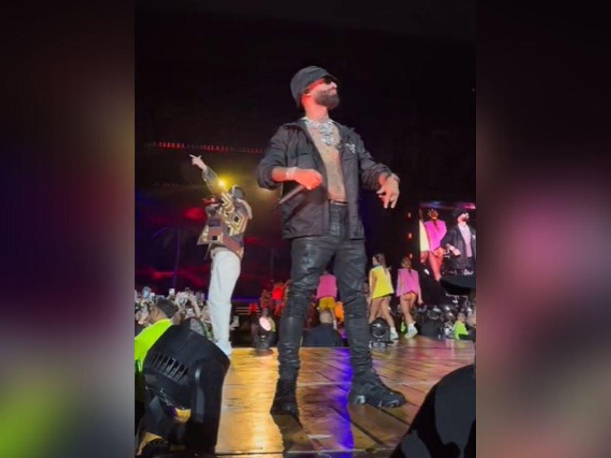 Arcángel aparece en el concierto de Bad Bunny en Monterrey