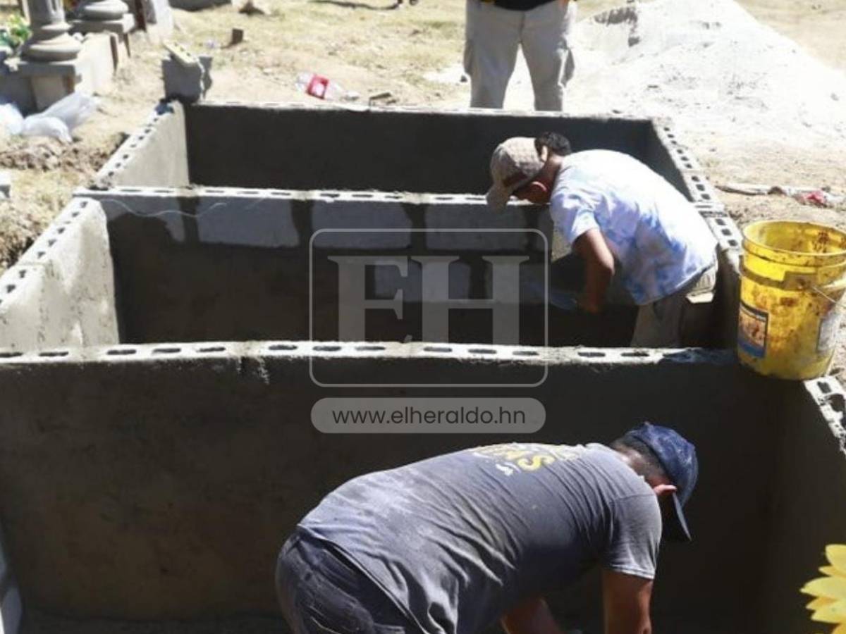 El último adiós: una sola fosa recibió a las seis víctimas del incendio en SPS