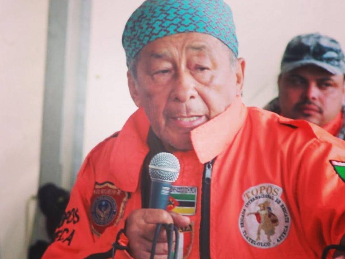 A sus 80 años, Topo Azteca atiende por tercera vez un desastre en Venezuela