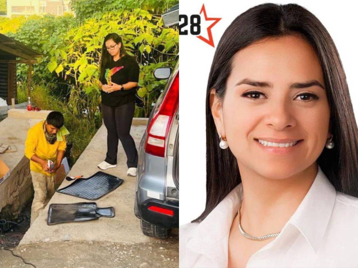 Luego que joven le rechazara L20 mil, Isis Cuéllar ahora entrega L100 mil en Copán