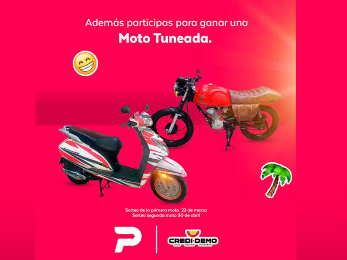 <i>Las motos tuneadas de PedidosYa Honduras y CREDI-DEMO son el centro de atención este verano. </i>