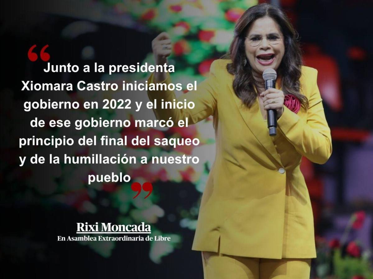 “Soy del pueblo, soy justicia”: 33 frases de Rixi Moncada en asamblea de Libre rumbo a las generales “Soy del pueblo, soy justicia”: 33 frases de Rixi Moncada en asamblea de Libre rumbo a las generales