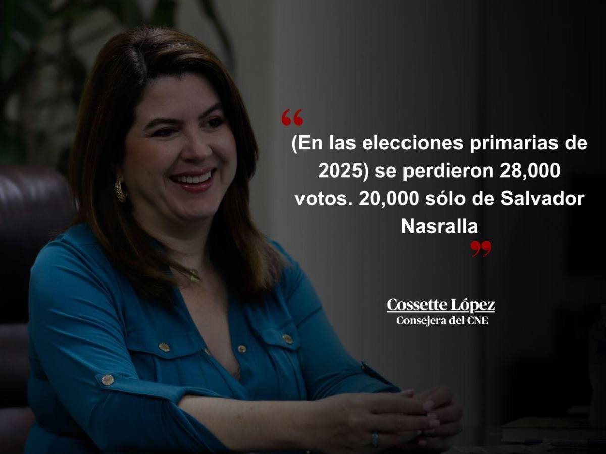 Creemos que nuestras comunicaciones están intervenidas: Frases de Cossette López antes de dejar la presidencia del CNE
